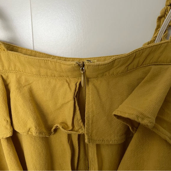 Ruffle Top - Yellow - Small - Picture 3 of 8